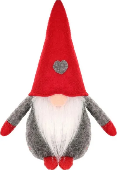 Lodër pelushi Saskia Garden Gnome 1044613, 20 cm, shumëngjyrëshe - 1