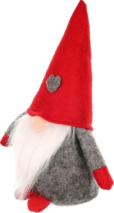 Lodër pelushi Saskia Garden Gnome 1044613, 20 cm, shumëngjyrëshe - 2