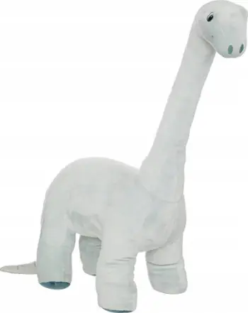 Lodër pelushi The Land of Dinosaurs Elio XL, dinosauri, 90 cm, shumëngjyrësh