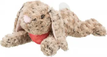 Lodër pelushi Trixie Rabbit, 47 cm, gri