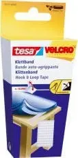 Shirit ngjitës tesa ON&amp;OFF Stick on&amp;Sew, 20mm x 100cm, set 6 copë, i bardhë