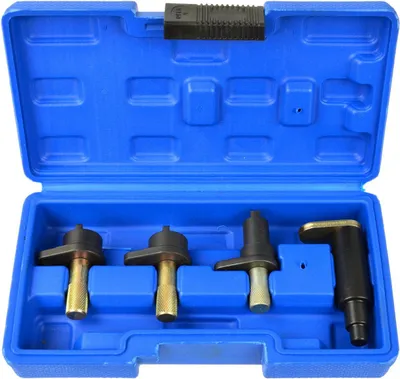 Set bllokimi kohëzimi Geko për VW, për motor 1.2L, metal, blu - 1