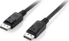 Kabllo DisplayPort 1.4 Equip, 1m, e zezë