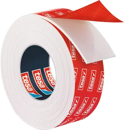 Shirit ngjitës Tesa Powerbond Mounting Tape Extra Strong, 1.5m, 19mm, i bardhë - 2