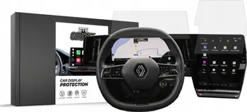 Folie mbrojtëse GRIZZ MatteScreen 2in1 për Renault Megane E Tech 12, anti gjurmë gishtash, matte, transparente