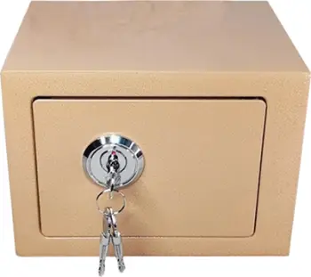 Kaso sigurie Extralink Safe Key Cabinet S-404, për çelësa, metal, e artë