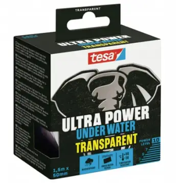 Shirit ngjitës Tesa Ultra Power Underwater 56481, 1.5m, 50mm, transparent