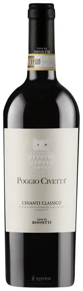 Verë e kuqe Poggio Civetta Chianti Classico, 0.75L - 1