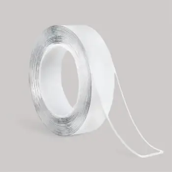 Shirit ngjitës transparent Nano (30mm x 1m). UNIMIKS