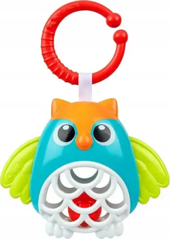 Lodër për foshnje Chicco Trillino Owlet, formë bufte, shumëngjyrëshe