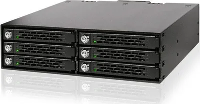 Kabinë disqesh Icy Dock ToughArmor MB996SK-6SB, 6x 2.5" SATA, 5.25" - 1