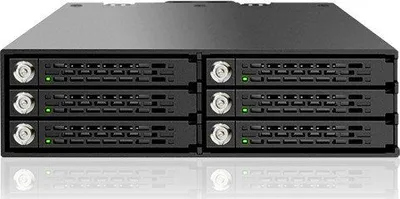 Kabinë disqesh Icy Dock ToughArmor MB996SK-6SB, 6x 2.5" SATA, 5.25" - 2