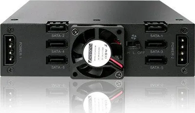Kabinë disqesh Icy Dock ToughArmor MB996SK-6SB, 6x 2.5" SATA, 5.25" - 3