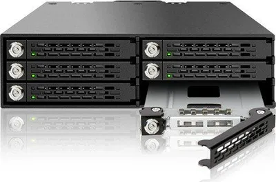 Kabinë disqesh Icy Dock ToughArmor MB996SK-6SB, 6x 2.5" SATA, 5.25" - 4