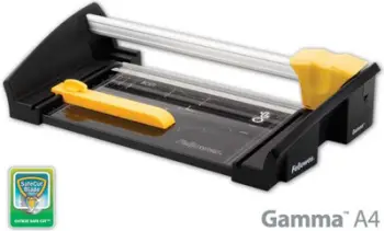 Prerëse letre Fellowes Gamma A4 5437001, format A4, bazë metalike, gri