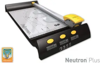 Prerëse letre Fellowes Neutron Plus Rotary Trimmer 19114J, teh inox SafeCut, për letër dhe foto