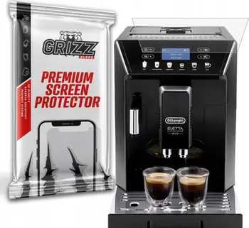 Folie mbrojtëse Grizz PaperScreen, për DeLonghi Eletta Cappuccino Evo ECAM 46.860.B, matte, kundër gjurmëve të gishtërinjve