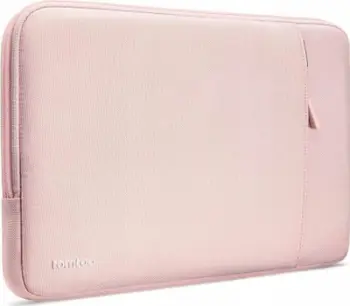 Mbështjellëse laptopi Tomtoc, 14", xhep frontal, rozë