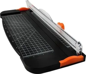 Prerëse letre Paper Cutter Trimmer, format deri A3, deri 12 fletë, gri