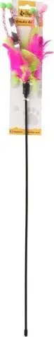 Lodër për mace Dingo Fishing Rod Foxi, 45cm, me zile, rozë