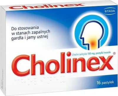 Tabletë për fyt Cholinex, 16 copë - 1