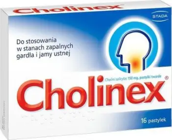Tabletë për fyt Cholinex, 16 copë