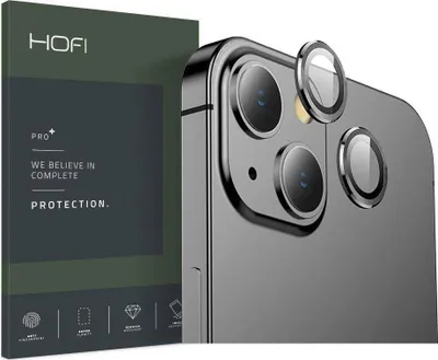 Mbrojtëse lente Hofi Camring Pro+ për Apple iPhone 13 13 mini, set 2 copë, e zezë - 1