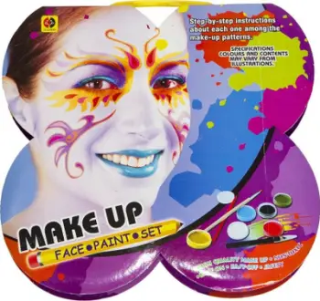 Set boje për fytyrë Icom Face Painting, 6 ngjyra, për fëmijë