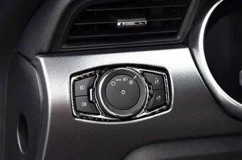 Veshje panel dritash MTuning për Ford Mustang 2015-2019, efekt karboni, ABS, e zezë