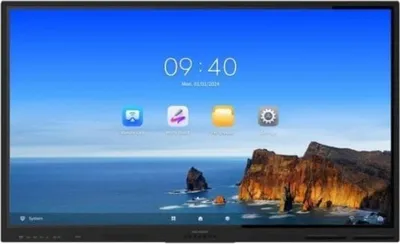 Tabllo interaktive Hikvision Value Series DS-D5B75RB/EL, 75", UHD 4K, e zezë - 1