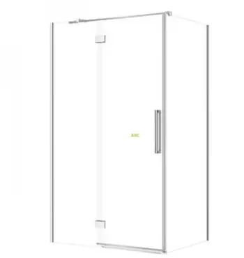 Kabinë dushi Cersanit Crea B842, drejtkëndore 120x90x200, xham transparent 8mm, krom