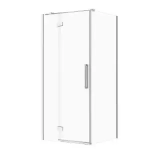 Kabinë dushi Cersanit CREA C89, 90x80x200 cm, xham transparent, hapje majtas