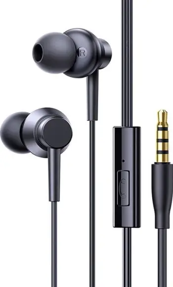 Kufje in-ear Baseus Encok HZ11/CZ11, Type-C dhe 3.5mm, me mikrofon, të zeza
