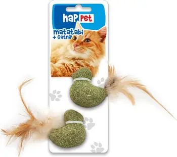 Lodër për mace Trixie Matatabi Catnip Birds, me pupla, set