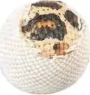 Lodër për mace Yarro Leopard Print Ball, top pëlhure 4.5cm, shumëngjyrëshe