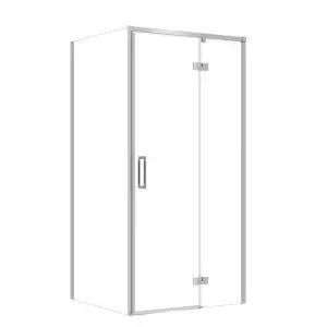 Kabinë dushi Cersanit LARGA C110, 100x80x195 cm, xham transparent, krom