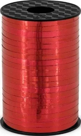 Shirit plastik PartyDeco, 5mm, 225m, i kuq - 1
