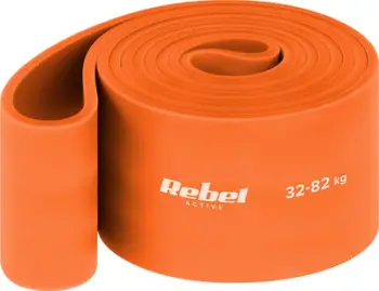 Shirit rezistence Rebel Active Power Band PL-7, latex, 32-82 kg, portokalli