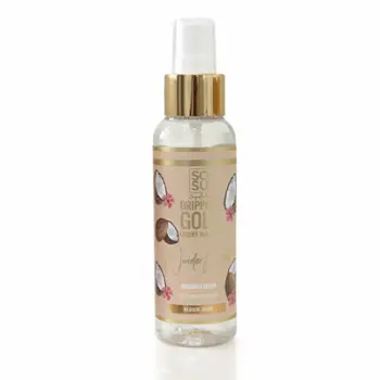 Sprej vetë-rrezitës për fytyrë SOSU by Suzanne Jackson Dripping Gold Wonder Water Coconut Medium/Dark, 100 ml