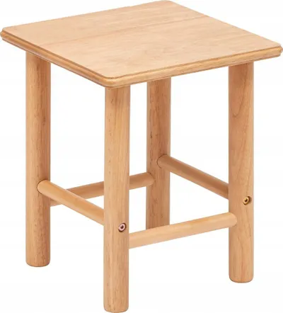 Tabure Atmosphera Interior Creator Hevea, 27x27cm, dru, kafe - 1
