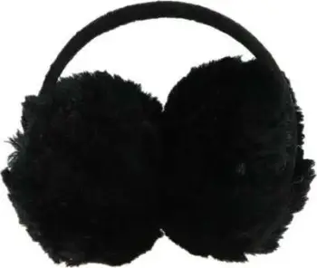 Vëshvënës për veshë Aptel WINTER BQ18A, me pelush fleece, i zi
