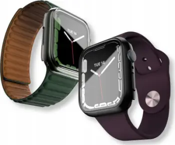 Mbrojtëse NEXT ONE Protective Case Shield, për Apple Watch 41mm, me xham të integruar, e zezë
