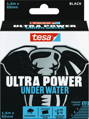 Shirit riparues Tesa Ultra Power 56491, 1.5m x 50mm, i zi, rezistent ndaj ujit
