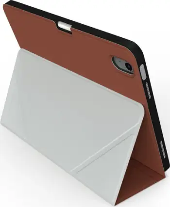Këllëf folio për iPad JCPal SlimFlex, 10.9" gjenerata 10 dhe 11" gjenerata 11, me mbajtës për Pencil, kafe gri