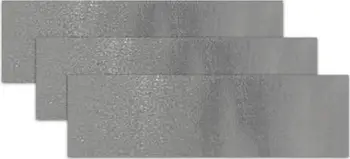 Mbrojtëse nxehtësie për filter vaji Design Engineering, set 3 copë, 2.5" x 3.5" x 3", argjendtë