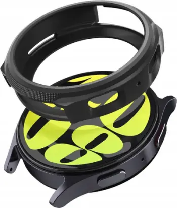 Mbrojtëse ore Spigen Liquid Air, Samsung Galaxy Watch7 44mm, TPU, e zezë matte