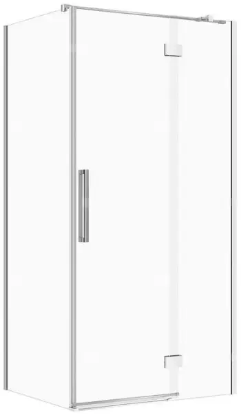 Kabinë dushi Cersanit SET B841 CREA, 100x80x200 cm, xham transparent, hapje djathtas