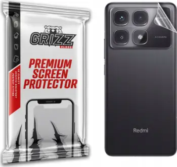 Folie mbrojtëse Grizz SatinSkin për Xiaomi Redmi K70 Ultra, për kapakun e pasmë, transparente