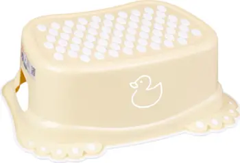 Tabure tualeti për fëmijë Tega Baby Duck, kundër rrëshqitjes, e verdhë e çelët