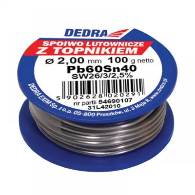 Shirit saldues me fluks Dedra, 2 mm - 1